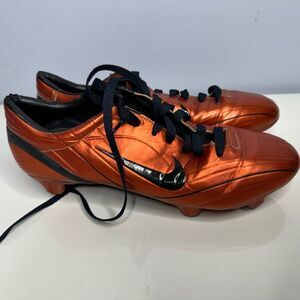 VTG Nike Mercurial Vapor II SG R9 Brazil Ronaldo 2000s Soccer Cleats Mens Sz 8
